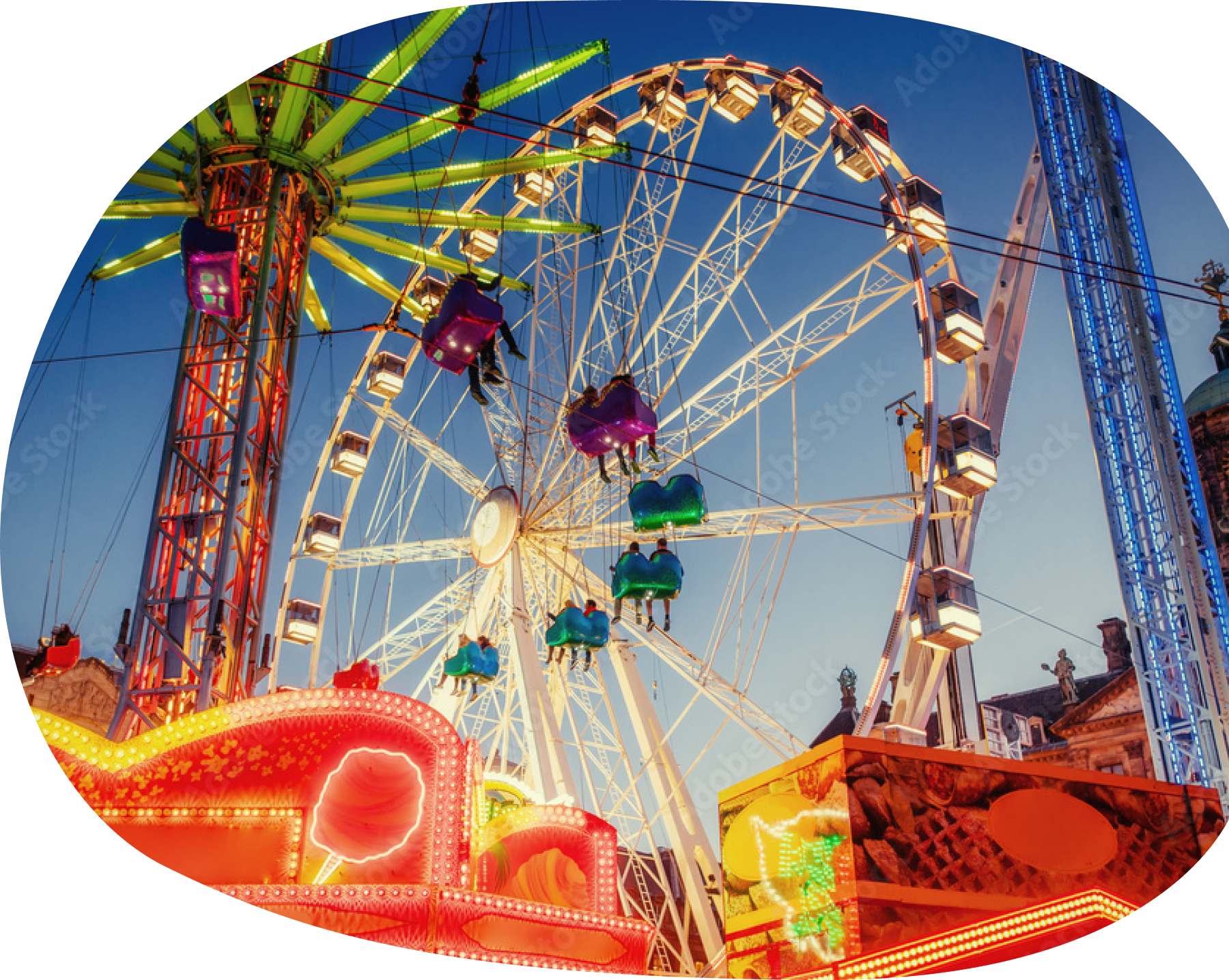 Picture of a amusement park